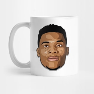 Russell Westbrook Cartoon Mug